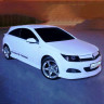 Накладки на фары (реснички) "GT" для Opel Astra H (3D, 5D) купить недорого с доставкой в Апатиты
