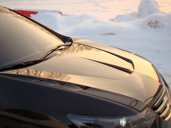 Капот пластиковый "Agressive Sport" var №2 для Honda Accord VIII (2008-2013) купить недорого с доставкой в Апатиты