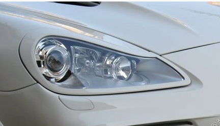 Накладки на фары (реснички) для Porsche Cayenne 957 (2002-2009) купить недорого с доставкой в Апатиты
