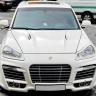 Накладки на фары (реснички) для Porsche Cayenne 957 (2002-2009) купить недорого с доставкой в Апатиты