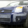 Защита радиатора "Standart" Ford Fusion (2005-2012) верх, чёрная купить недорого с доставкой в Апатиты
