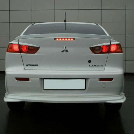 Накладки задних фонарей "GT" для Mitsubishi Lancer X купить недорого с доставкой в Апатиты