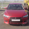 Зубатка - вставка между передними клыками для Mitsubishi Lancer X (2007-2016) купить недорого с доставкой в Апатиты
