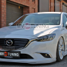 Сплиттер передний под стандартный бампер для Mazda 6 (2013-н.в.) купить недорого с доставкой в Апатиты