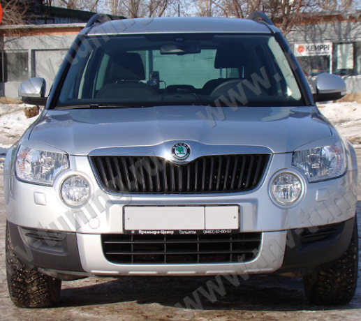 Накладки на фары (реснички) для Skoda Yeti (2009-2012) купить недорого с доставкой в Апатиты