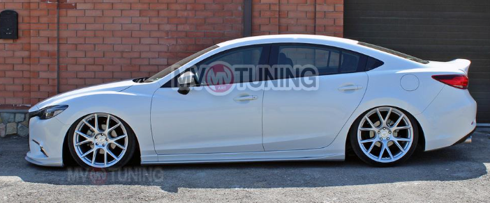Сплиттеры боковые (пороги) для Mazda 6 (2013-н.в.) купить недорого с доставкой в Апатиты