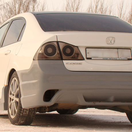 Бампер задний "INGS Extreem" для Honda CIVIC 4D (2006-2012) купить недорого с доставкой в Апатиты