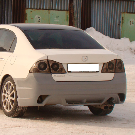 Бампер задний "INGS Extreem" для Honda CIVIC 4D (2006-2012) купить недорого с доставкой в Апатиты