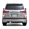 Защита заднего бампера двойная угловая d63/51мм (НПС) LEXUS 450D (2015-н.в.) купить недорого с доставкой в Апатиты