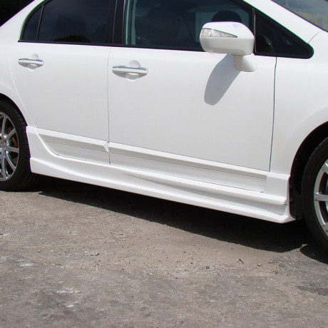 Накладки на пороги "INGS Extreem" для Honda Civic 4D (2006-2012) купить недорого с доставкой в Апатиты