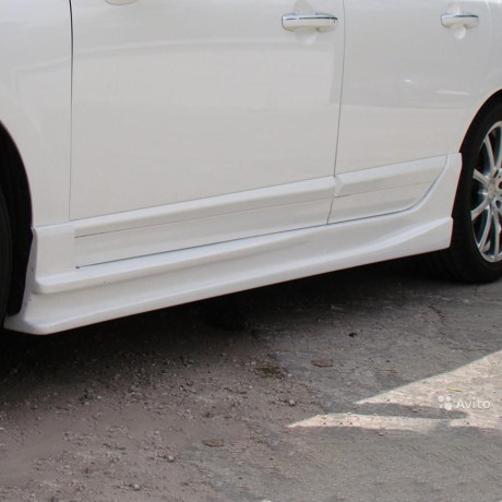 Накладки на пороги "INGS Extreem" для Honda Civic 4D (2006-2012) купить недорого с доставкой в Апатиты