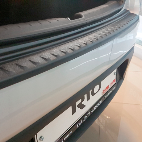Накладка на задний бампер (ABS) KIA RIO Седан (2018-н.в.) купить недорого с доставкой в Апатиты