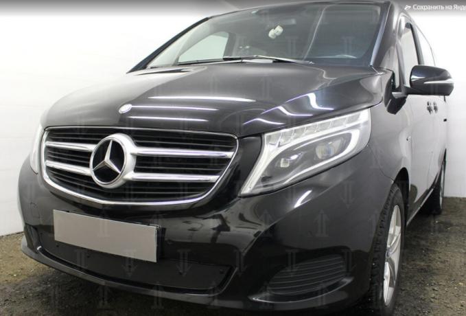 Зимняя защита радиатора "PREMIUM" Mercedes V-klass (2014-н.в.) купить недорого с доставкой в Апатиты