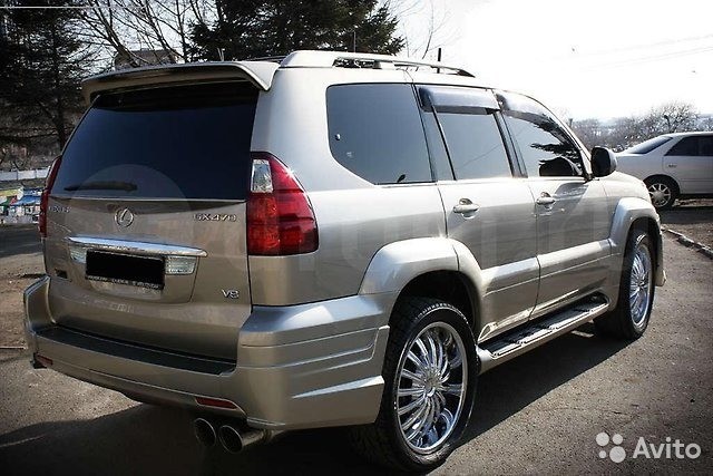 Накладки на задний бампер "Sarona Jaos" Lexus GX 470 купить недорого с доставкой в Апатиты