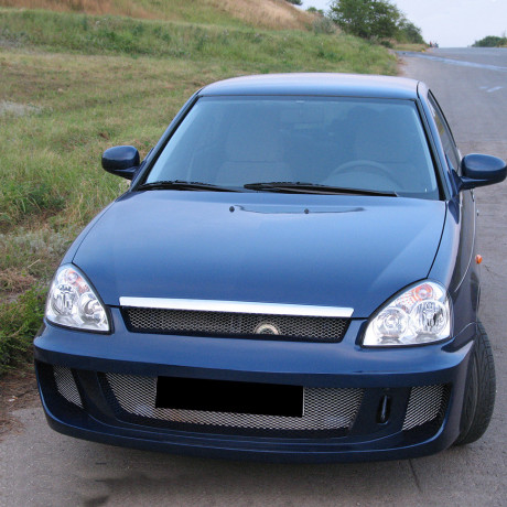 Бампер передний "GTI" (с сеткой) для B@3 2170 L@DA Prior@ купить недорого с доставкой в Апатиты