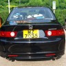 Накладка на задний бампер "Euro-R" Honda Accord/Torneo (Кузова CL7, CL8, CL9) купить недорого с доставкой в Апатиты