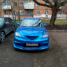 Решетка радиатора "Спорт" для Mazda 3, хэтчбэк (2003-2009) купить недорого с доставкой в Апатиты