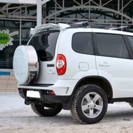 Спойлер-дефлектор "ПТ" НЕкраш (ABS) CHEVROLET Niv@ 2009-2020/ L@DA Niv@ 2020- купить недорого с доставкой в Апатиты