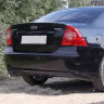 Накладка (юбка) заднего бампера "FT" для Ford Focus 2 (седан) (2004-2008) купить недорого с доставкой в Апатиты
