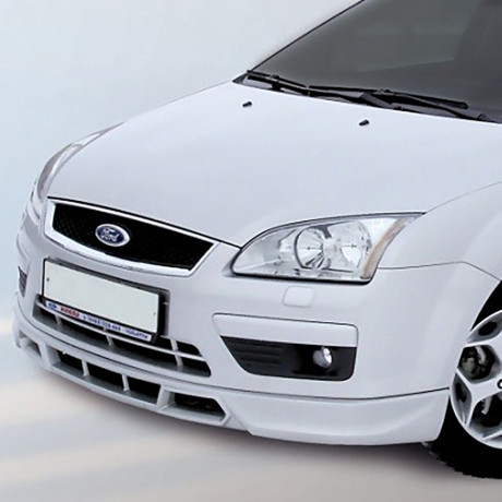 Накладка (юбка) переднего бампера "FT" для Ford Focus 2 (2004-2008) купить недорого с доставкой в Апатиты